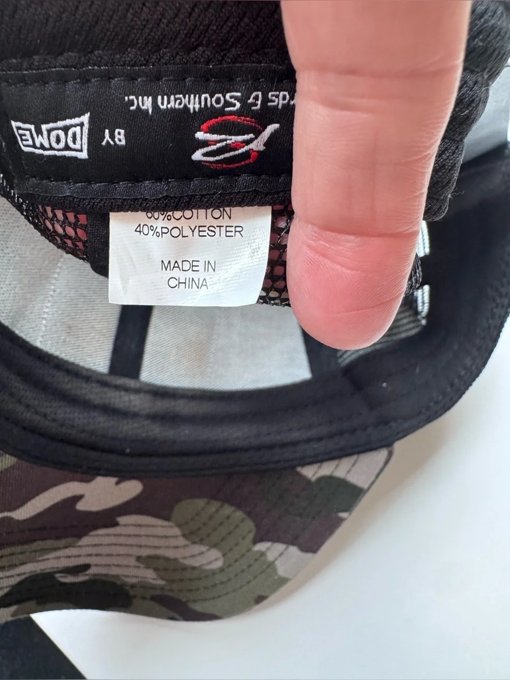 George Strait Camo Trucker Hat